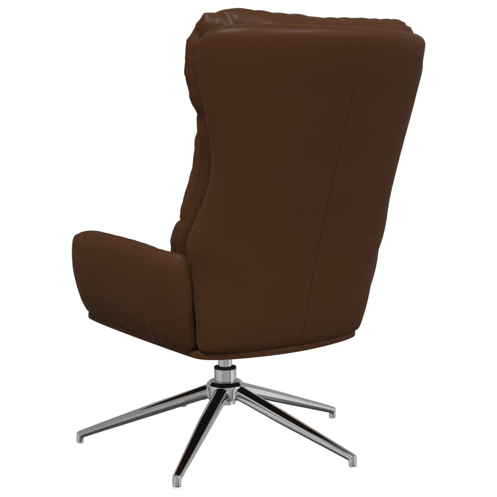 Relaxsessel Braun Echtleder