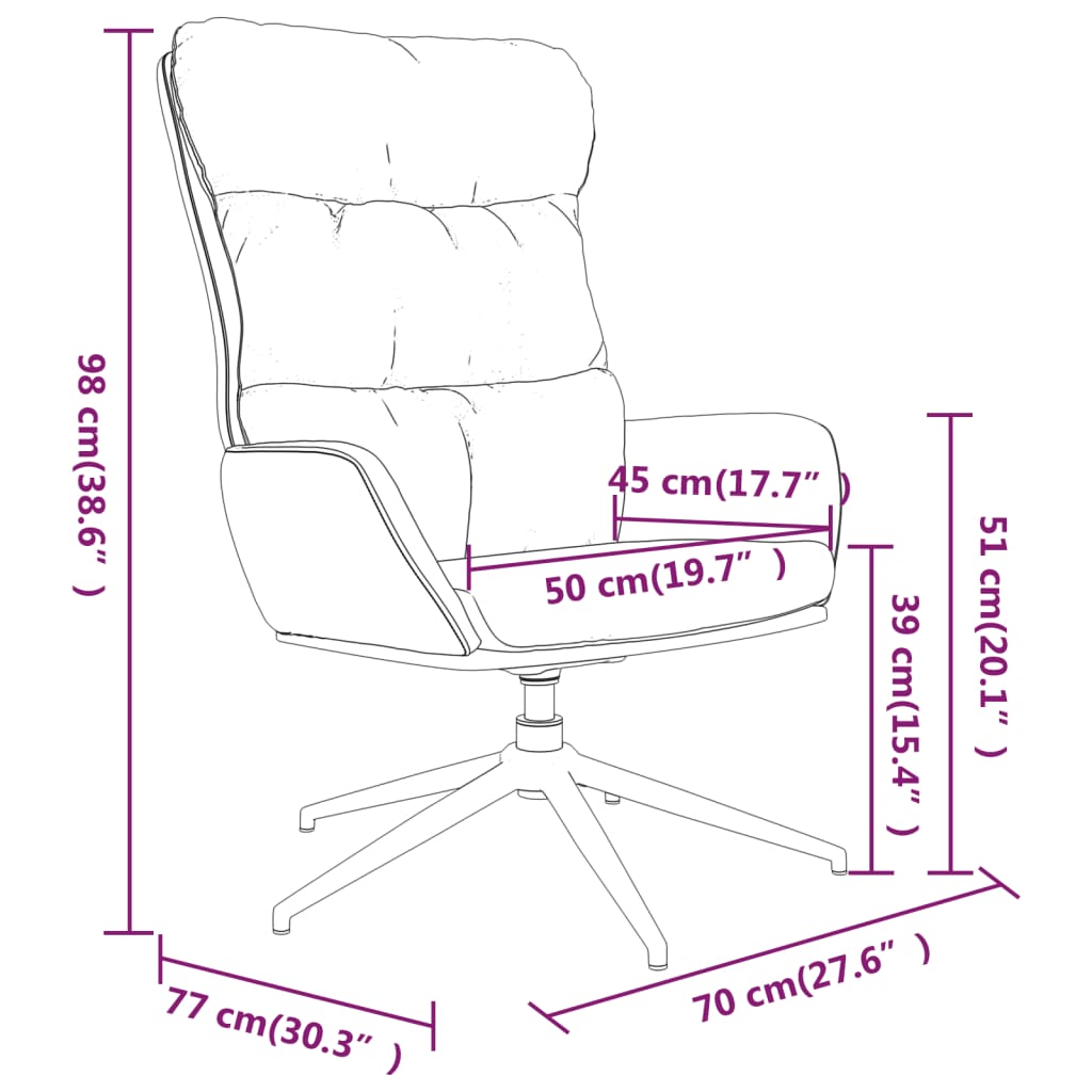Relaxsessel Braun Echtleder
