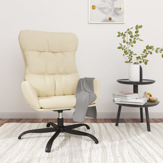 Relaxsessel Creme Stoff
