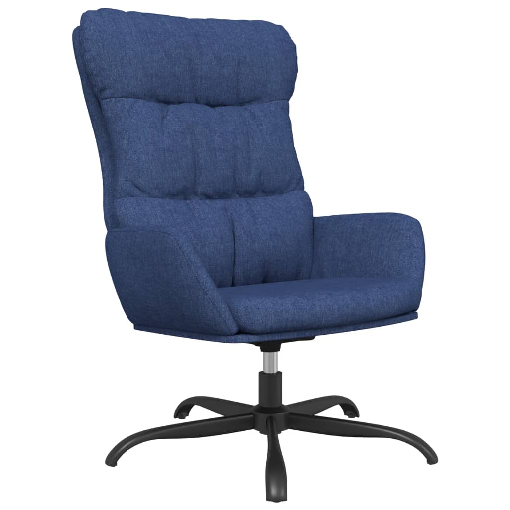 Relaxsessel Blau Stoff