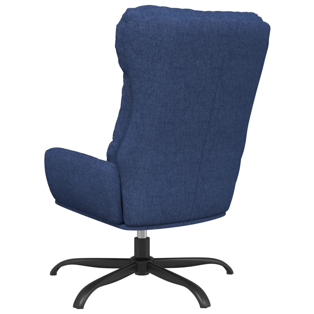 Relaxsessel Blau Stoff