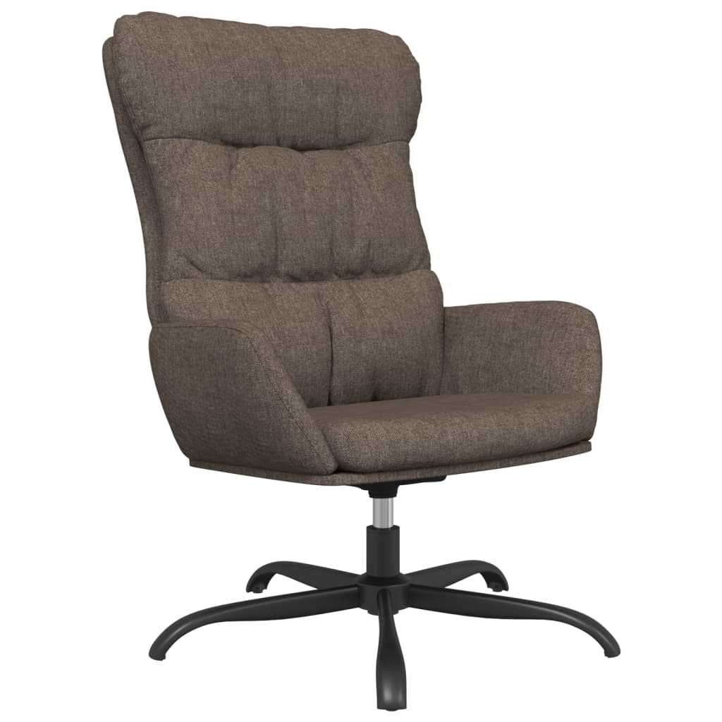 Relaxsessel Taupe Stoff