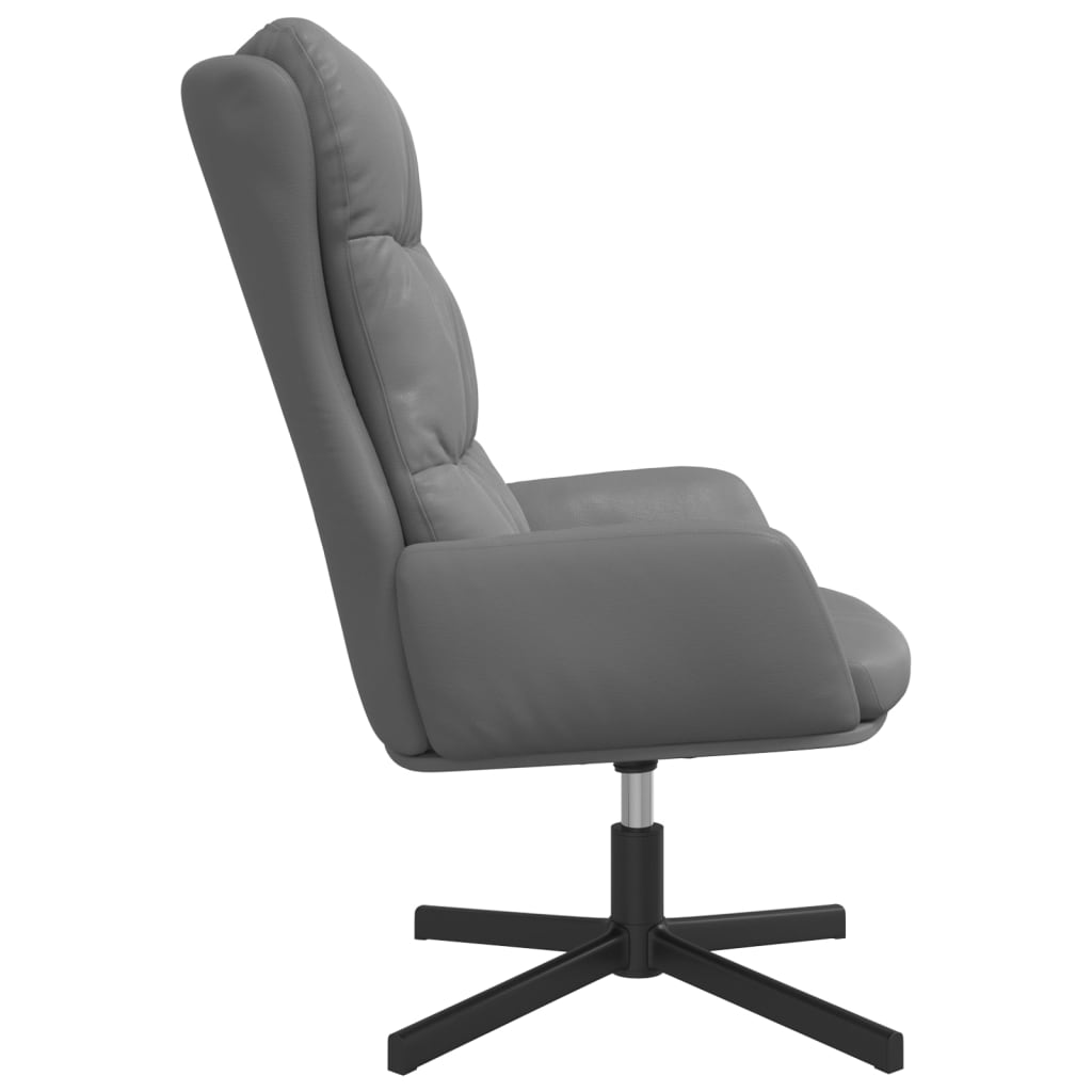 Relaxsessel Anthrazit Kunstleder