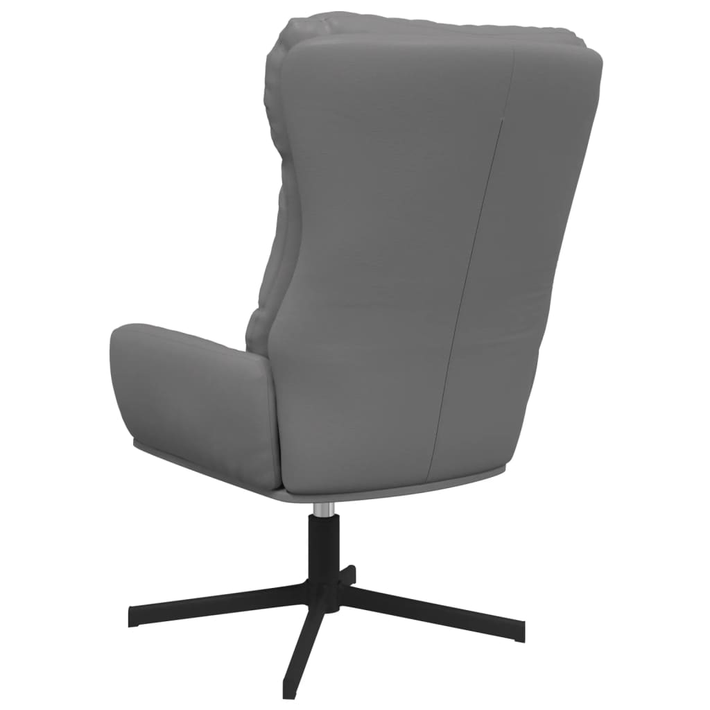 Relaxsessel Anthrazit Kunstleder