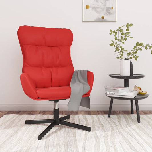 Relaxsessel Rot Kunstleder