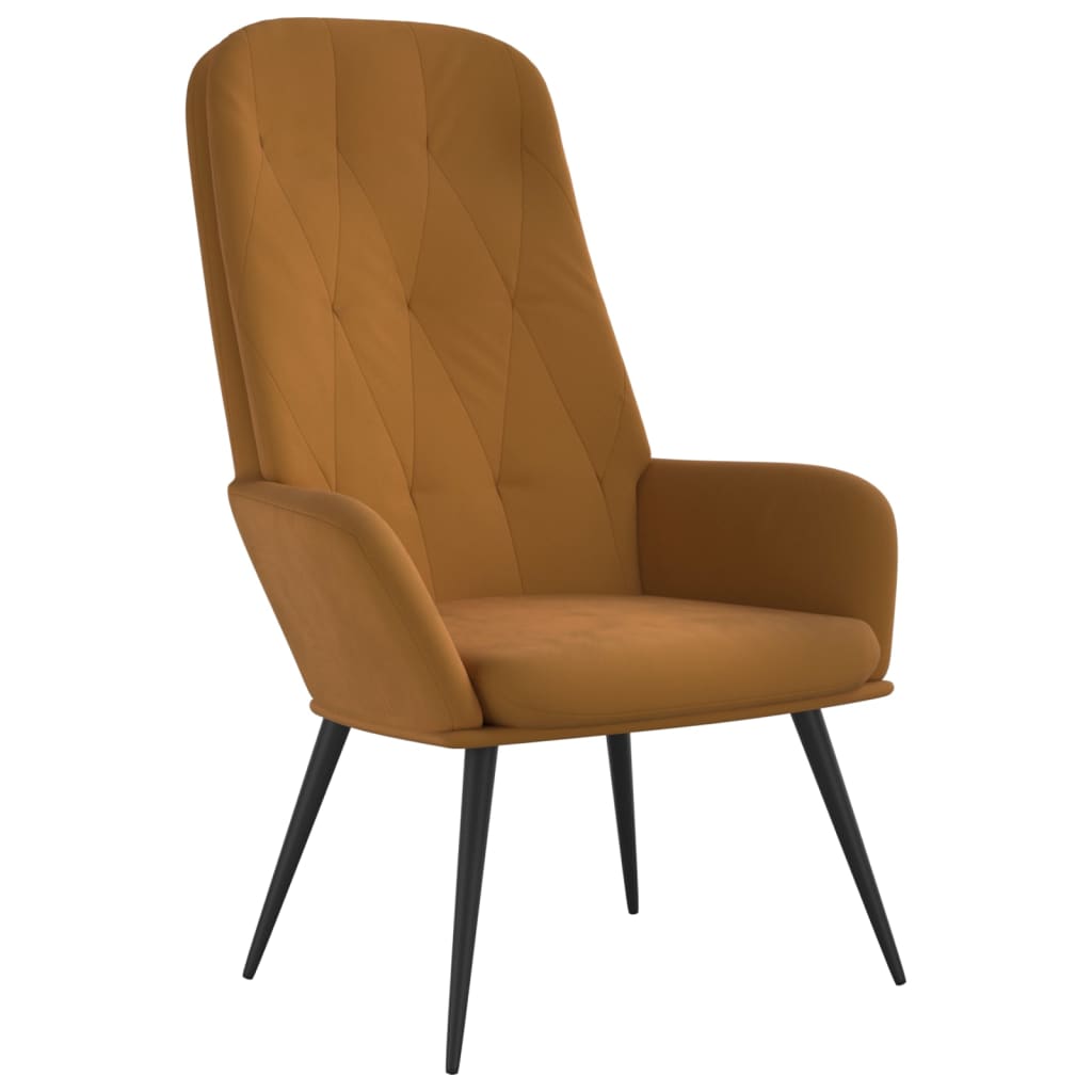 Relaxsessel Braun Samt