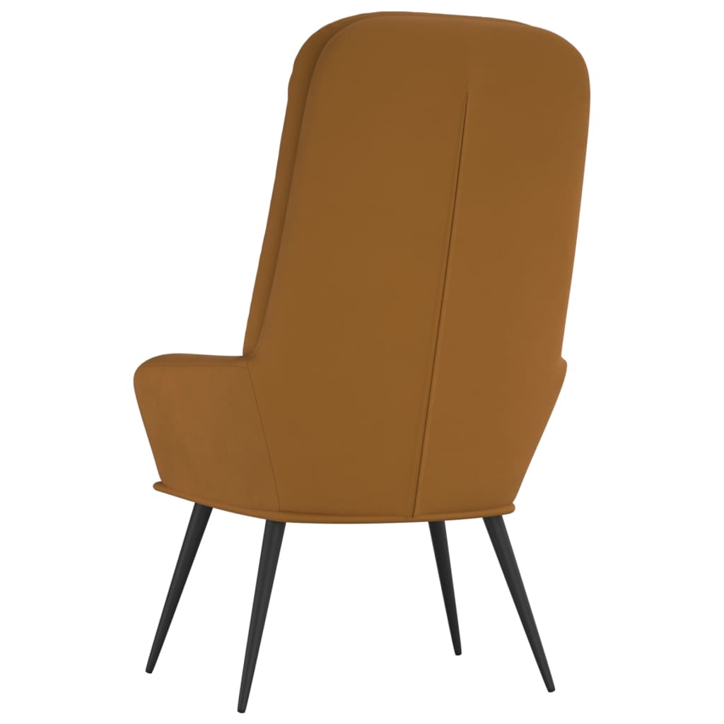 Relaxsessel Braun Samt