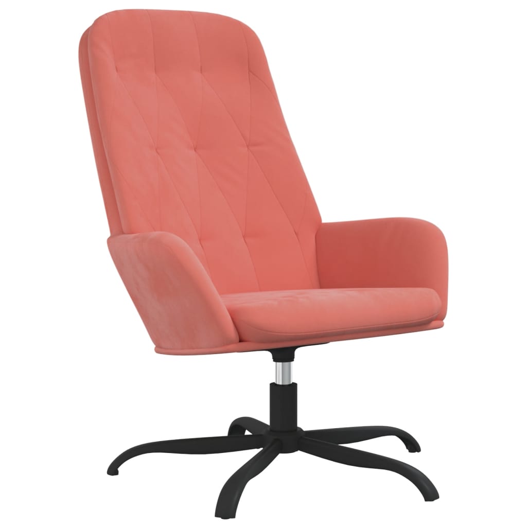 Relaxsessel Rosa Samt
