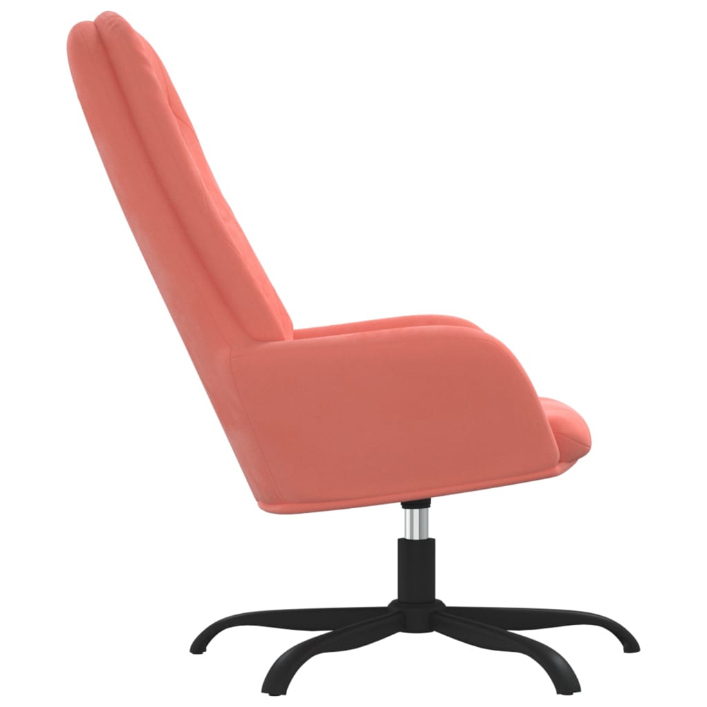 Relaxsessel Rosa Samt