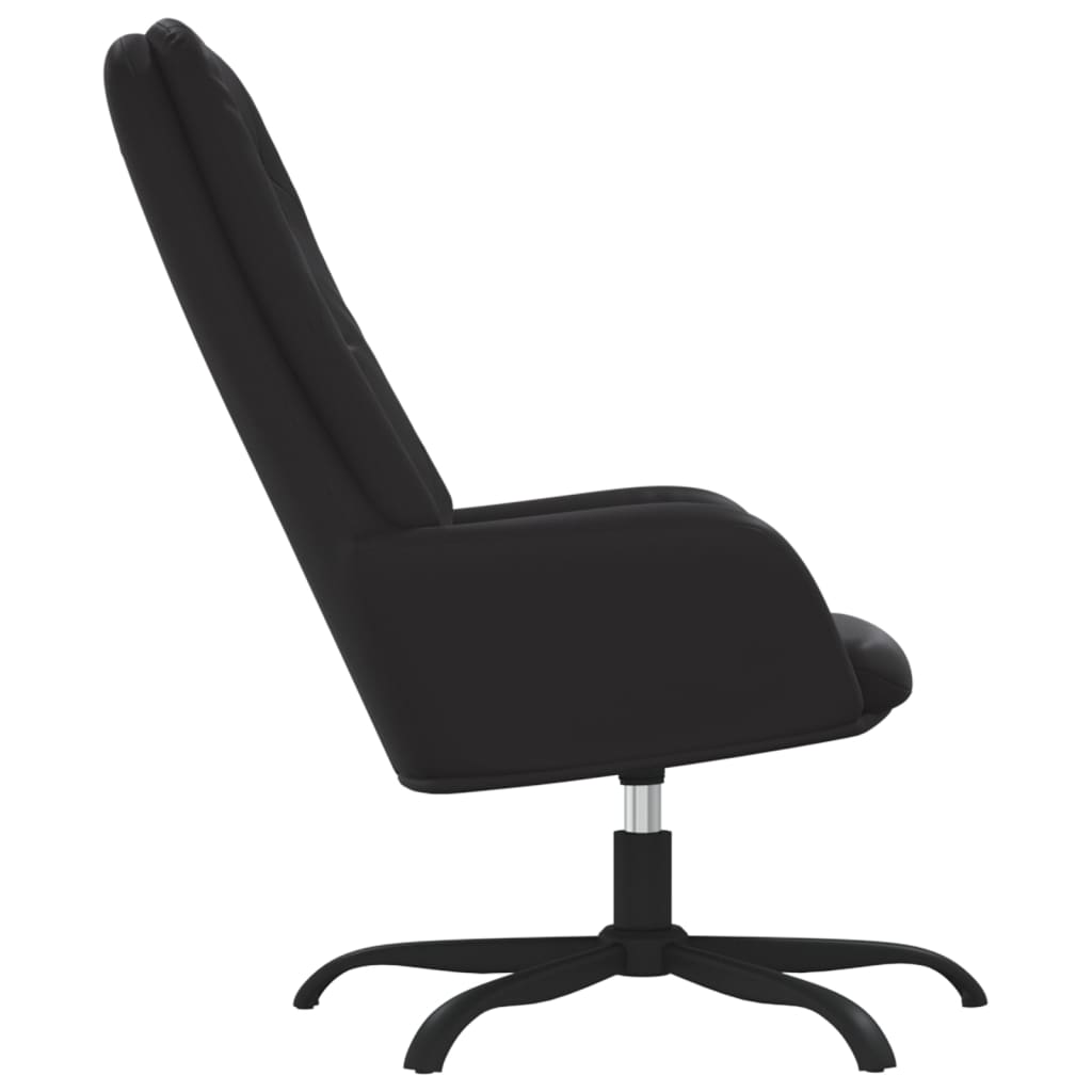 Relaxsessel Schwarz Glänzend Kunstleder