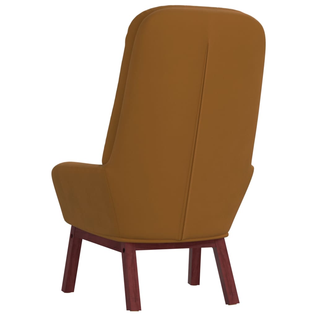Relaxsessel Braun Samt