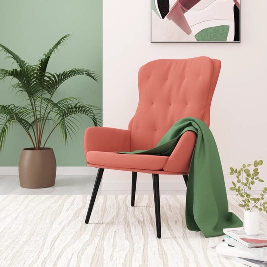 Relaxsessel Rosa Samt