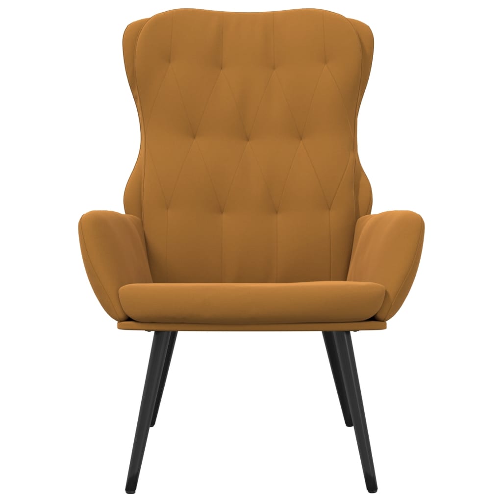 Relaxsessel Braun Samt