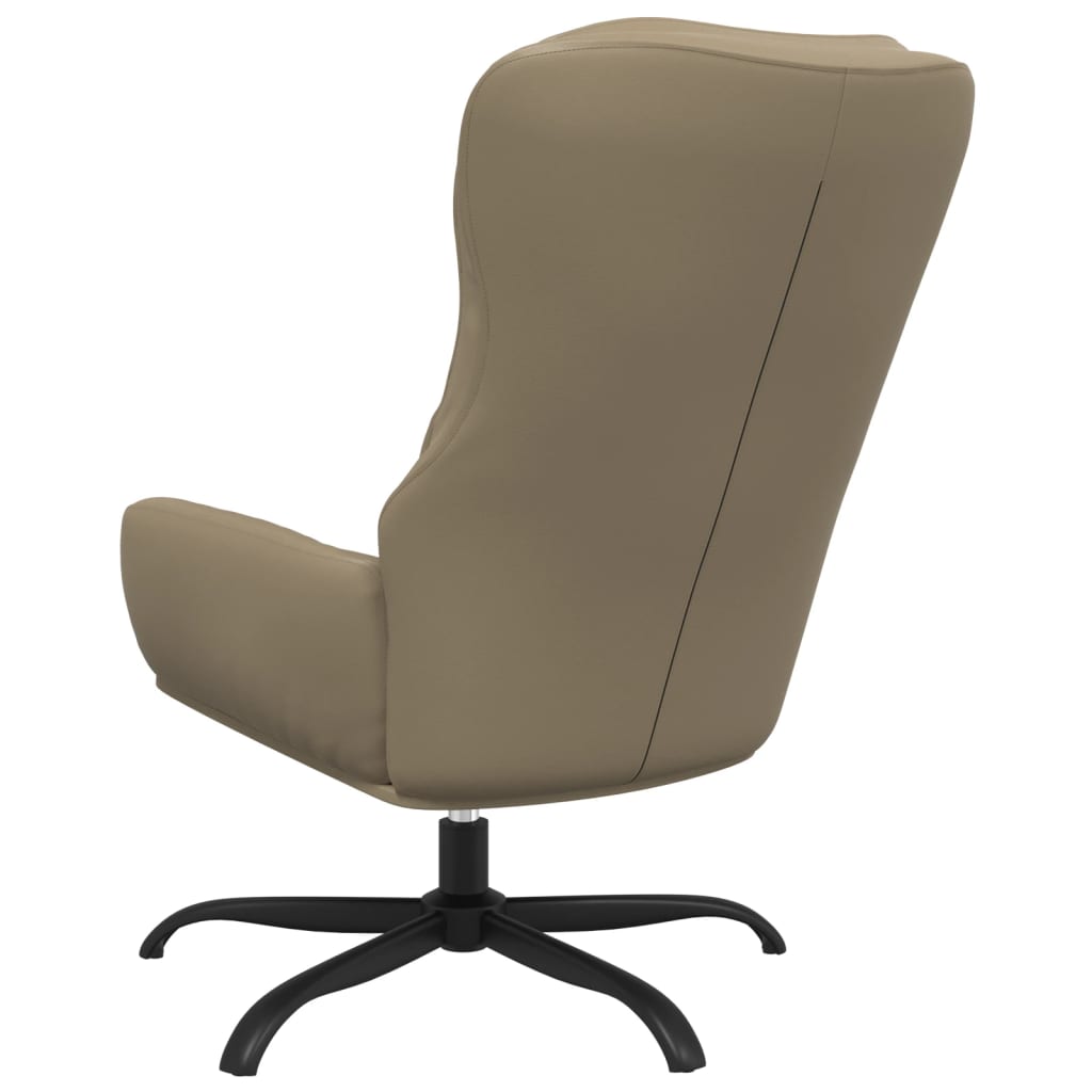 Relaxsessel Cappuccino-Braun Kunstleder