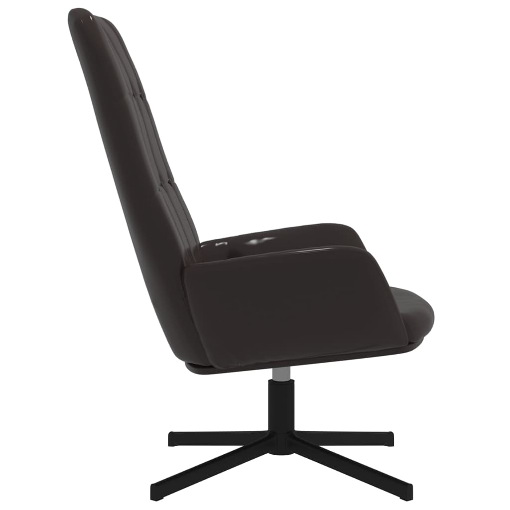 Relaxsessel Glänzend Braun Kunstleder