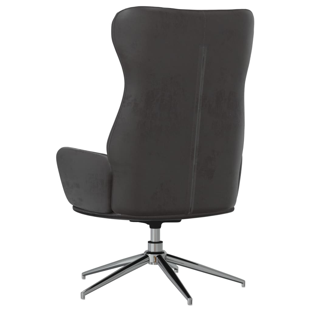 Relaxsessel Glänzend Schwarz Kunstleder