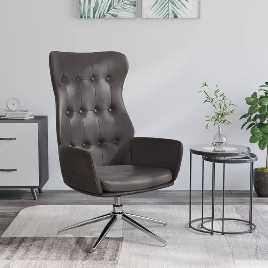 Relaxsessel Glänzend Schwarz Kunstleder