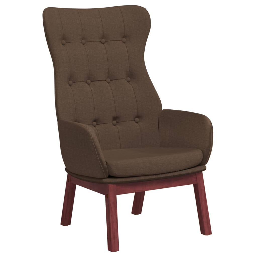 Relaxsessel Stoff Braun