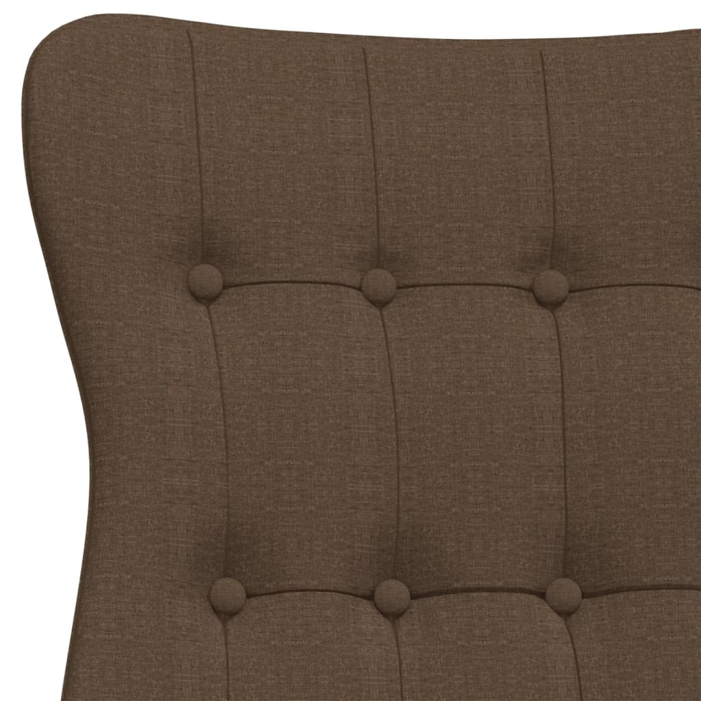 Relaxsessel Stoff Braun