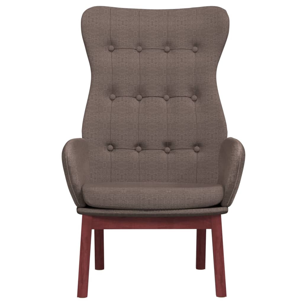 Relaxsessel Taupe Stoff