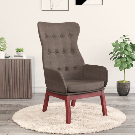 Relaxsessel Taupe Stoff