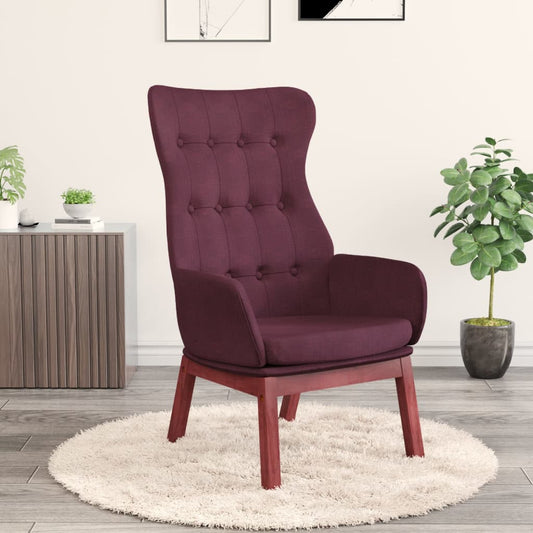 Relaxsessel Lila Stoff