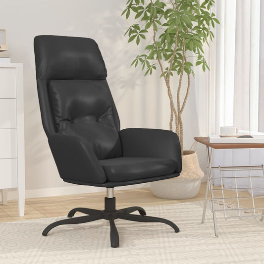Relaxsessel Schwarz Kunstleder