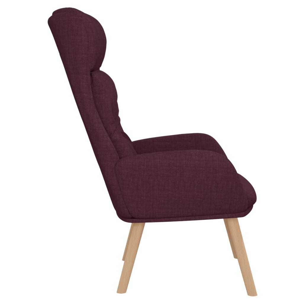 Relaxsessel Lila Stoff