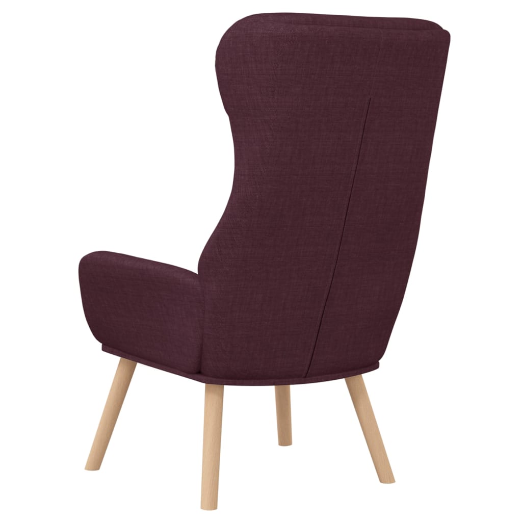 Relaxsessel Lila Stoff