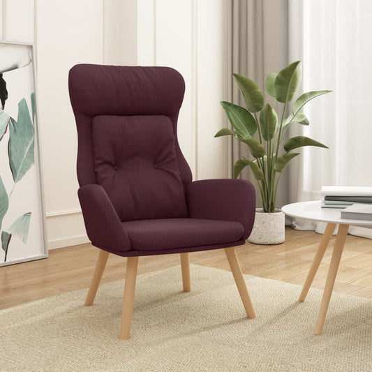Relaxsessel Lila Stoff