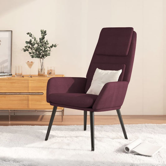 Relaxsessel Lila Stoff