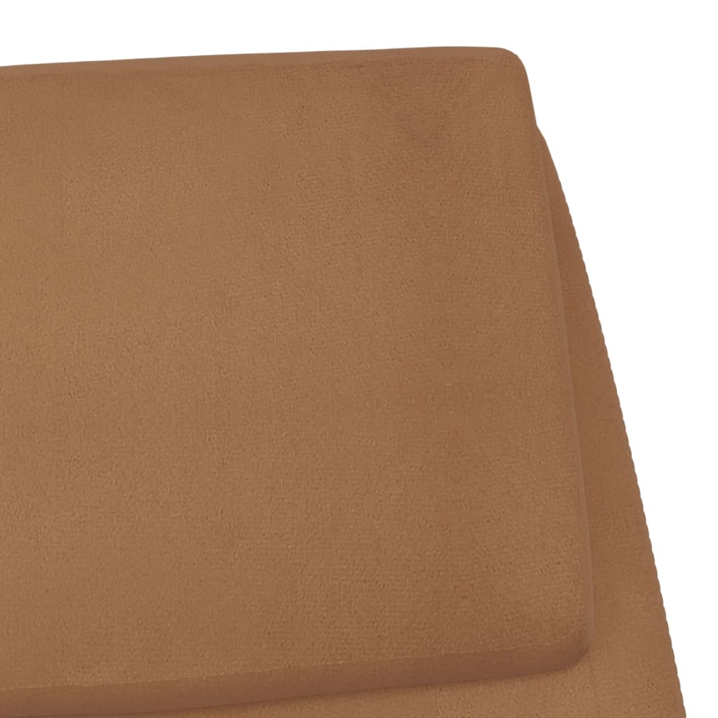 Relaxsessel Taupe Wildleder-Optik