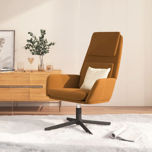 Relaxsessel Braun Samt