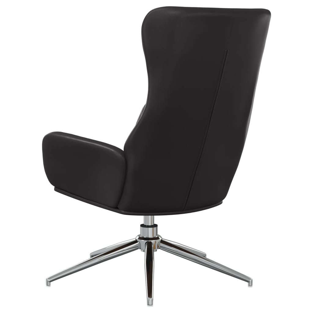 Relaxsessel Glänzend Schwarz Kunstleder