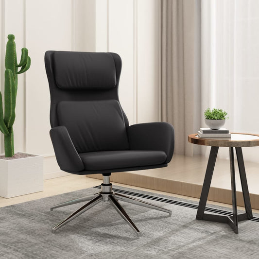 Relaxsessel Glänzend Schwarz Kunstleder