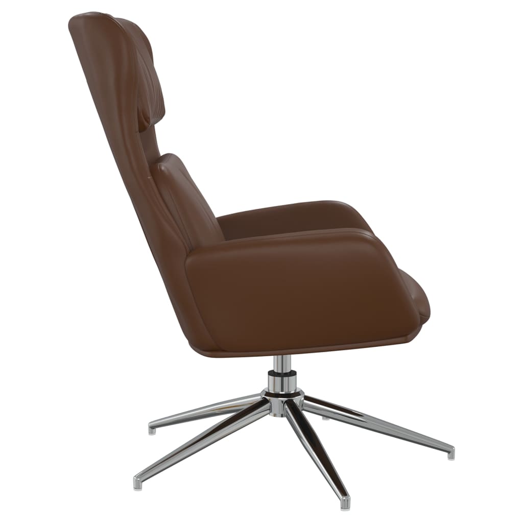 Relaxsessel Glänzend Braun Kunstleder