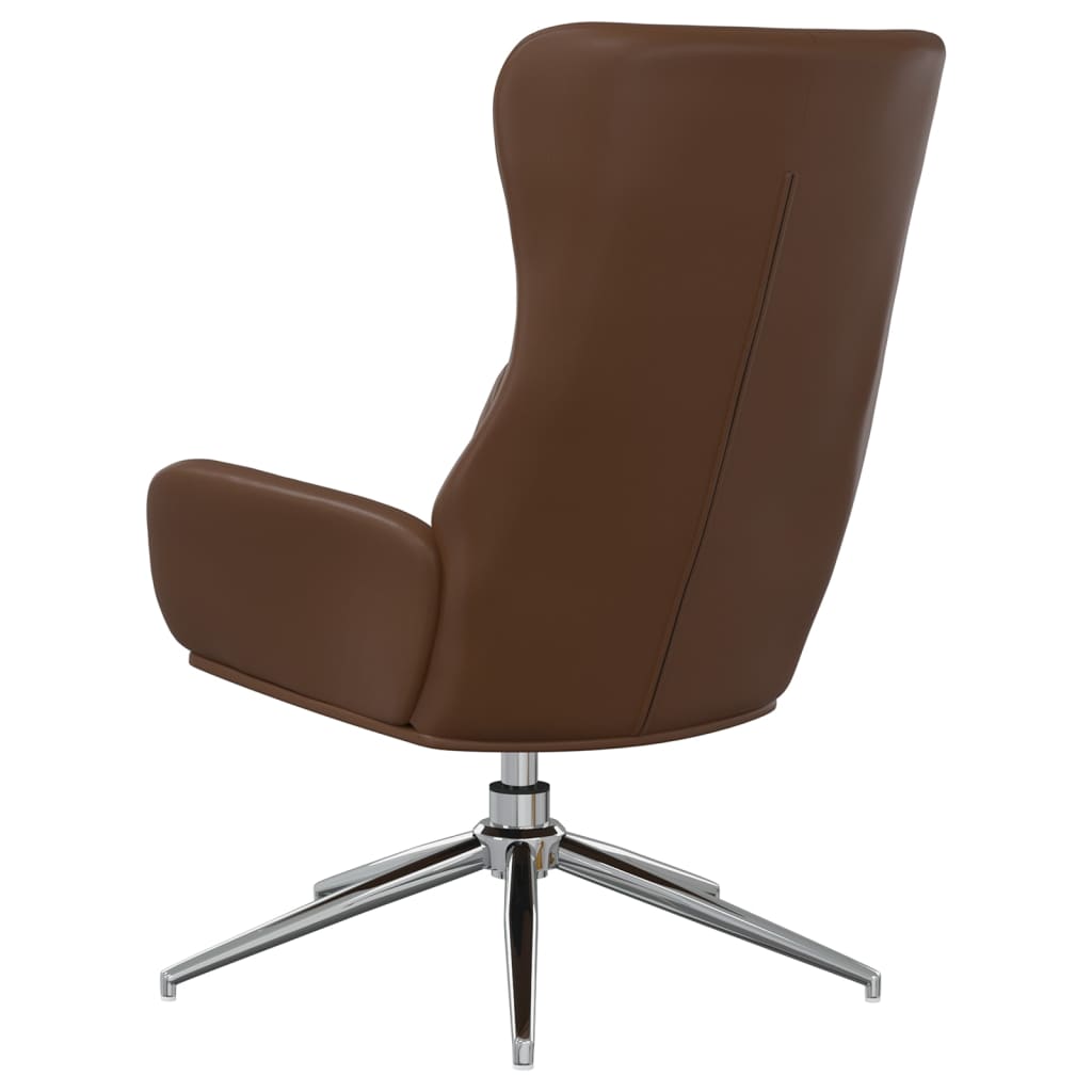 Relaxsessel Glänzend Braun Kunstleder