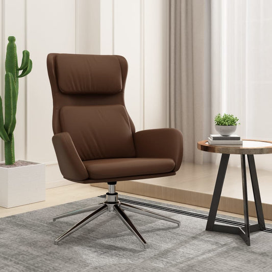 Relaxsessel Glänzend Braun Kunstleder