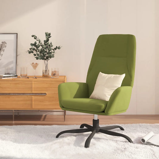 Relaxsessel Hellgrün Samt