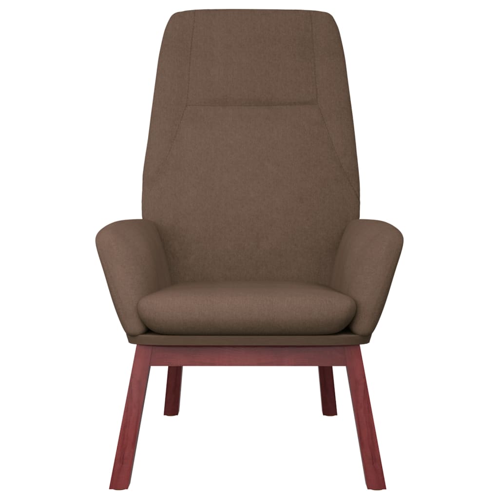 Fauteuil relax tissu taupe