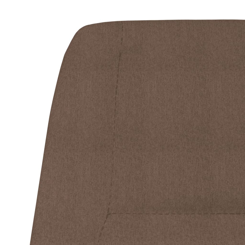 Fauteuil relax tissu taupe