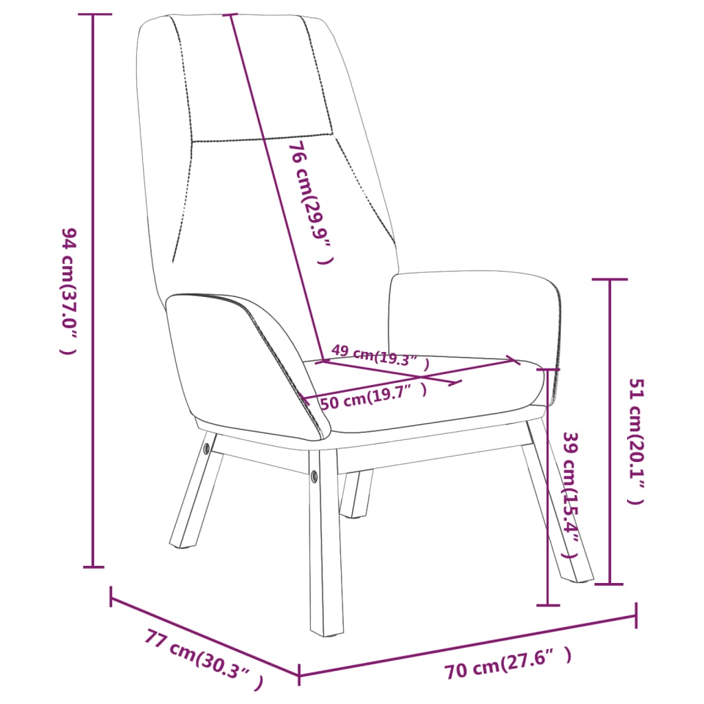 Fauteuil relax tissu taupe