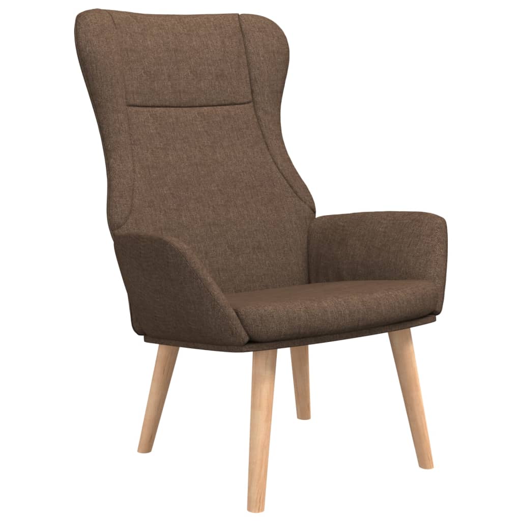 Relaxsessel Stoff Braun