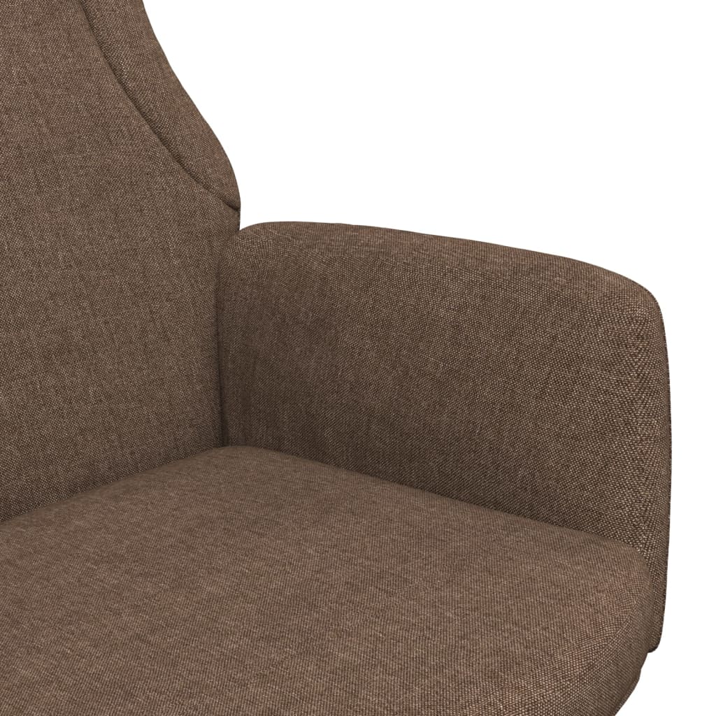 Relaxsessel Stoff Braun