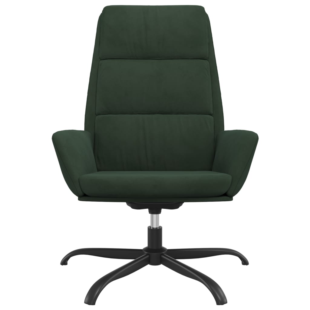 Relaxsessel Dunkelgrün Samt