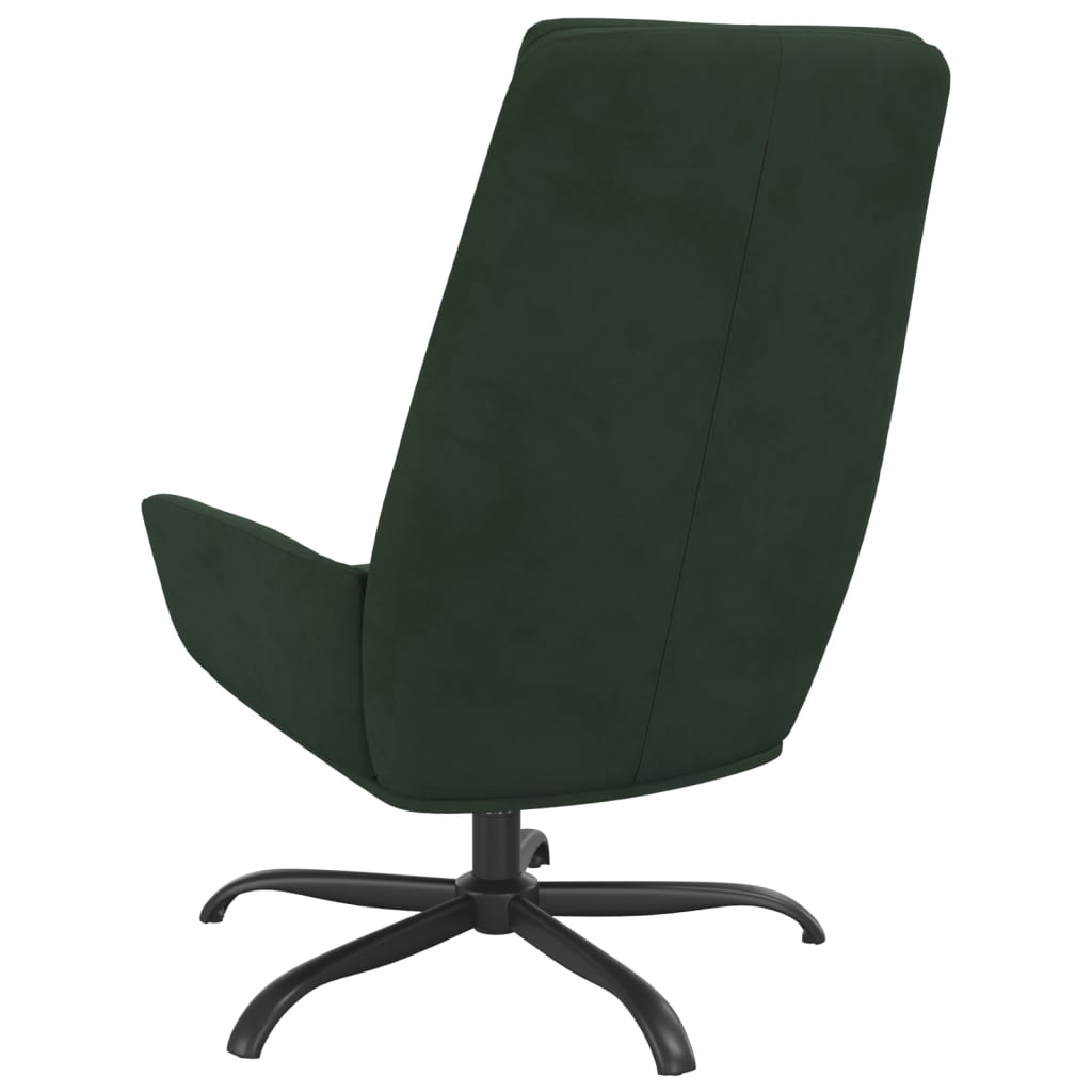 Relaxsessel Dunkelgrün Samt