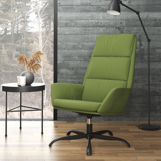 Relaxsessel Hellgrün Samt