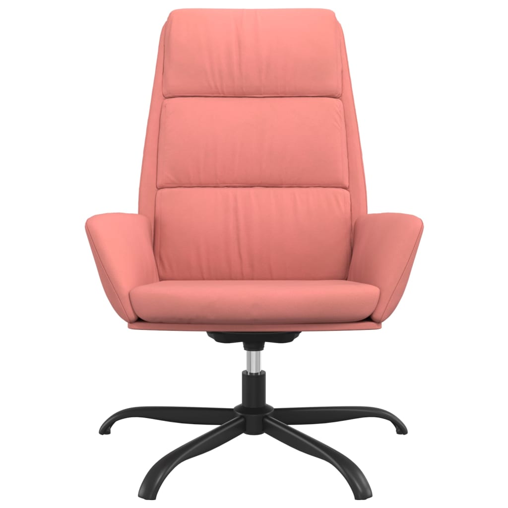 Relaxsessel Rosa Samt