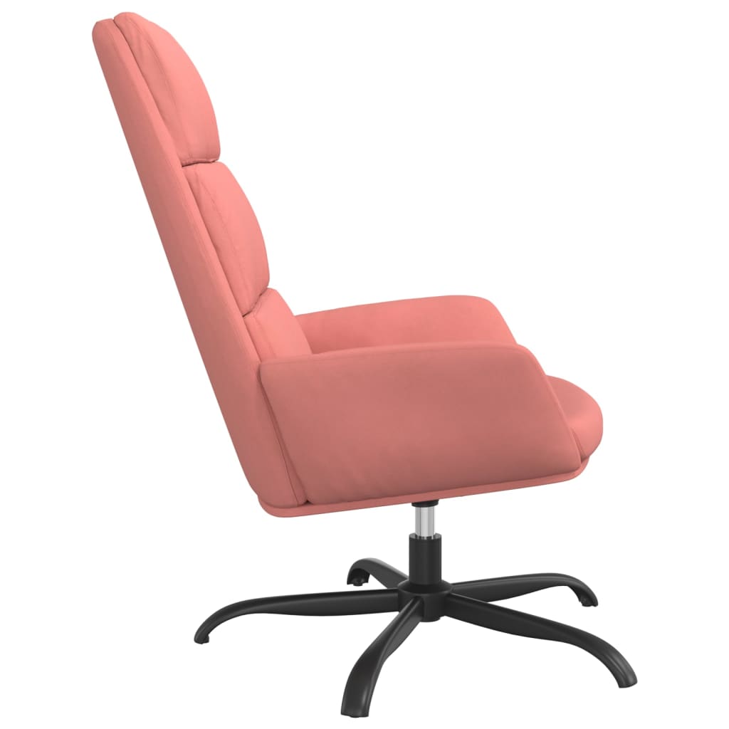 Relaxsessel Rosa Samt