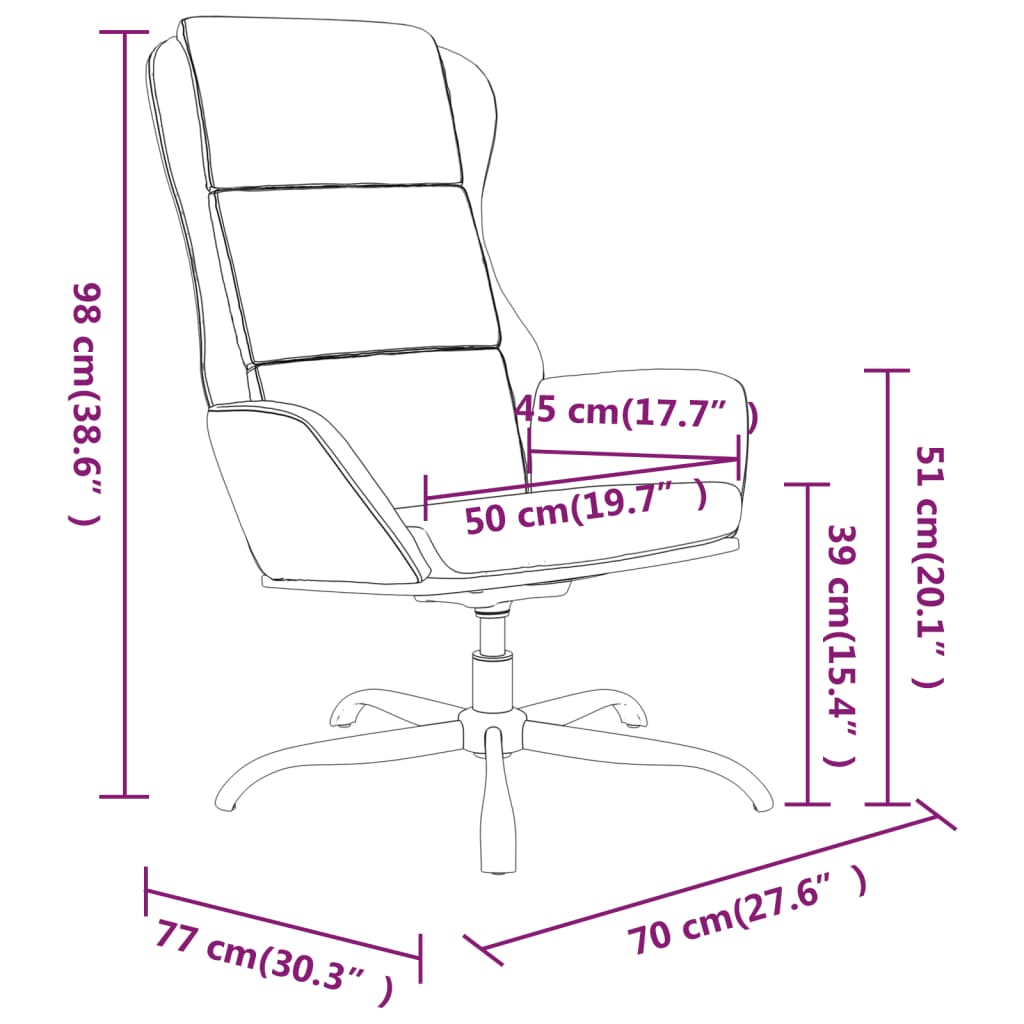 Relaxsessel Hellgrau Wildleder-Optik